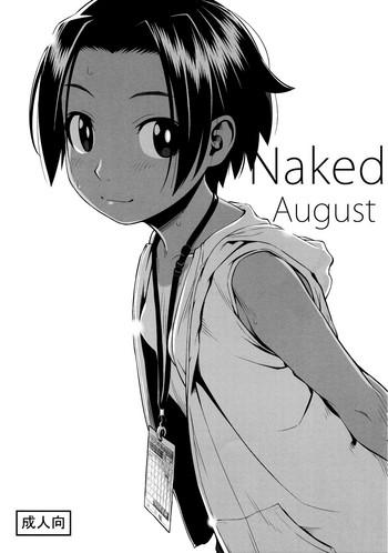 Yaoi hentai Hadaka no Hachigatsu | Naked August- Original hentai Blowjob