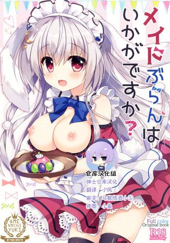 Sex Toys Maid Blanc wa Ikaga desu ka?- Original hentai Egg Vibrator