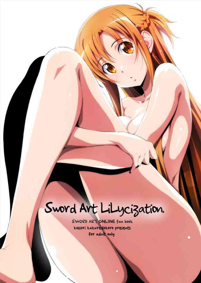 Stockings Sword Art Lilycization.- Sword art online hentai Anal Sex