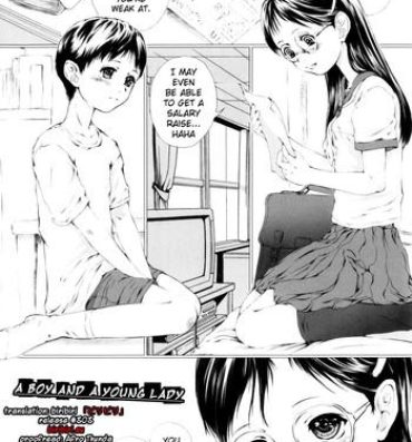 Roughsex Shounen to Onee-san | A Boy And A Young Lady Cum On Face
