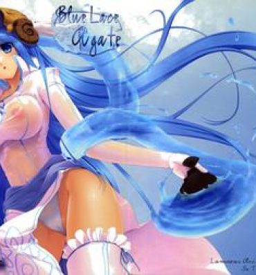 Sapphic Blue Lace Agate- Luminous arc hentai Tight