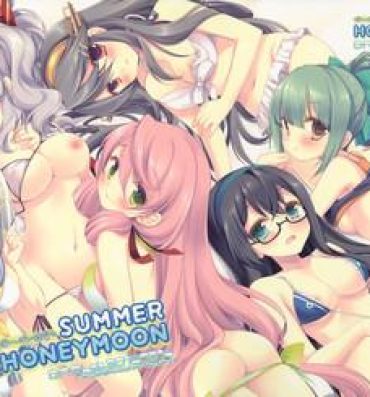 Gros Seins Yome Ippai Teitoku no Summer Honeymoon- Kantai collection hentai Pussy Fuck
