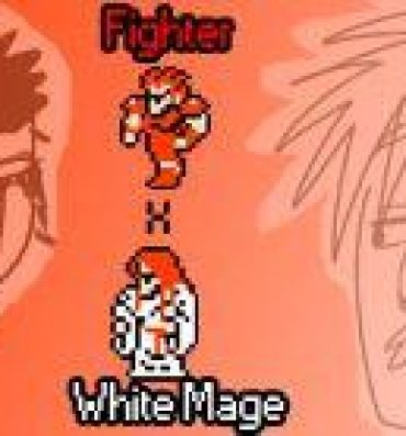 Rimming Fighter x White Mage- Final fantasy hentai Secretary