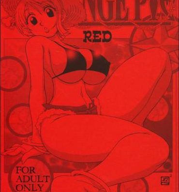 Dildo ORANGE PIE Red- One piece hentai Nerd